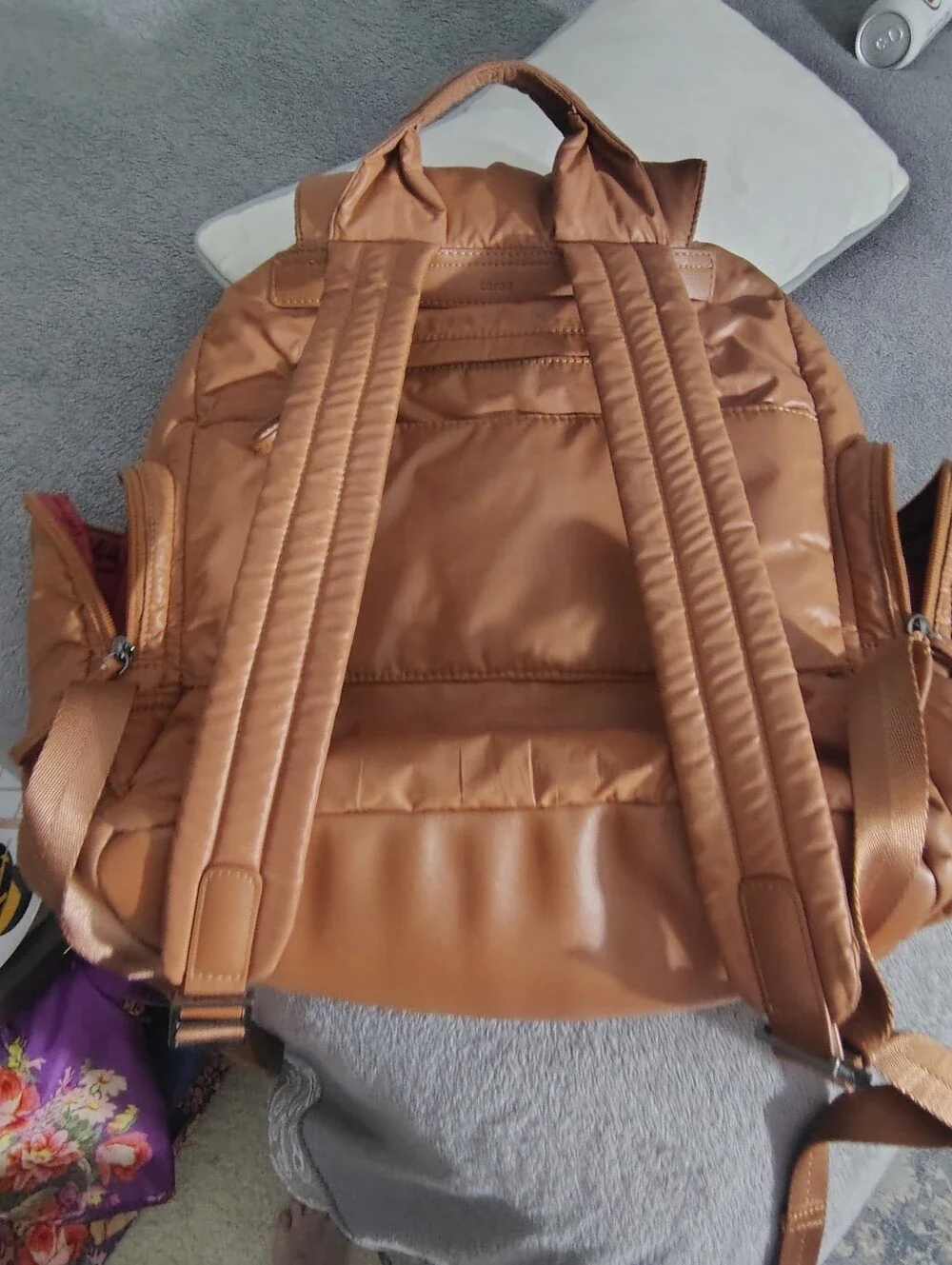 Caraa Tan Waterproof Backpack